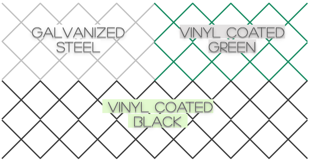 Chain Link Fencing Color Options